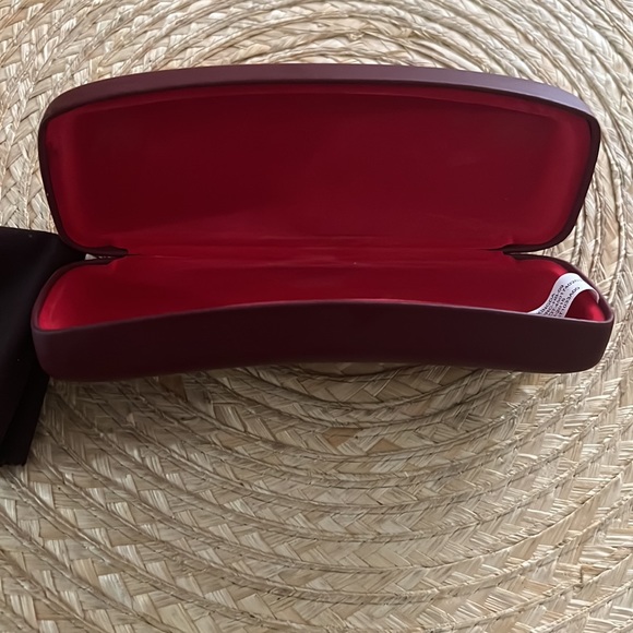 Ray-Ban Hard Cover Burgundy Eyeglasses Case - Picture 7 of 12